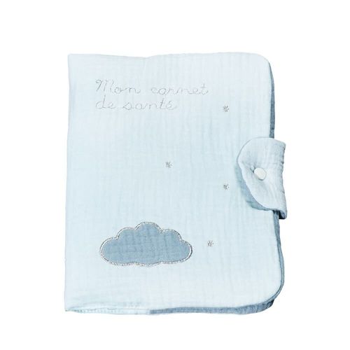 Protège Carnet De Santé Lily Mint - Sauthon Baby Deco
