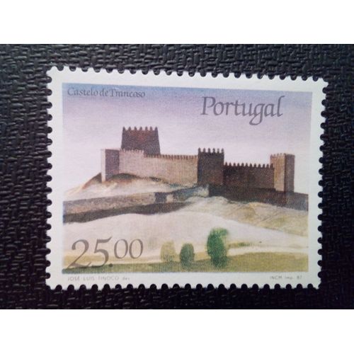 Timbre Portugal Yt 1698 Château Trancoso 1987 ( 011012 )