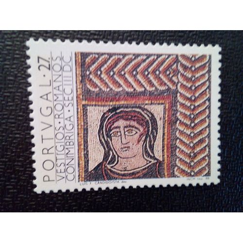 Timbre Portugal Yt 1745 Culture Romaine 1988 ( 011012 )