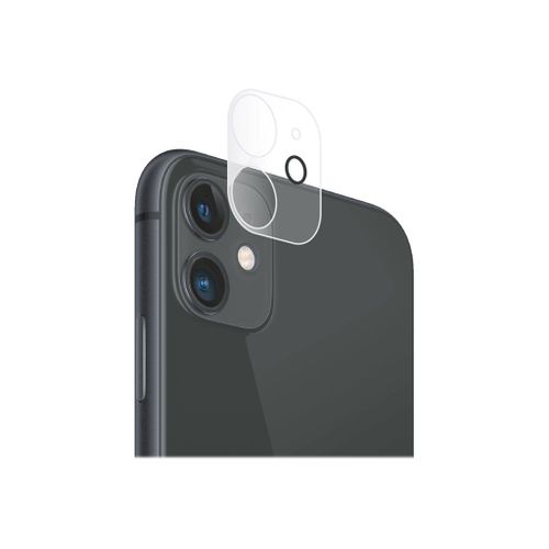 Bigben - Protecteur D'objectif Pour Téléphone Portable - Plat - Verre - Couleur De Cadre Noir - Pour Apple Iphone 11