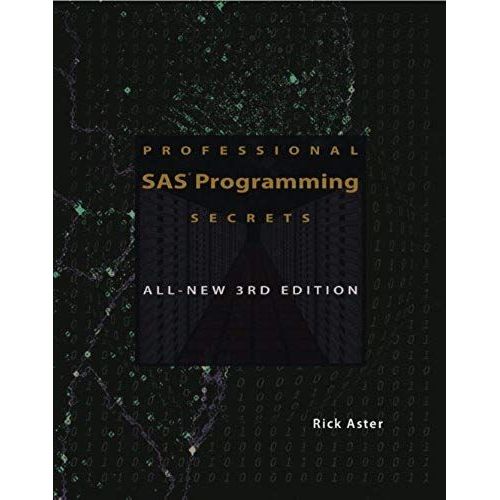 Professional Sas Programming Secrets