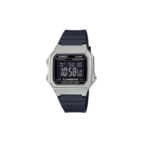 Casio Montre Noir Digital Hommes Casio Collection Retro W-217hm-7bvef
