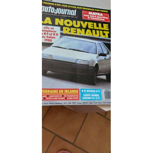 L'auto-Journal N°  5  Date 1988 Le 1er Et Le 15 Mois Mars 1988