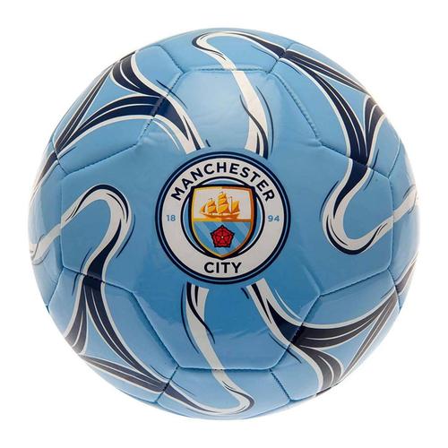 Ballon Football Loisir Holiprom Manchester City Ballon Foot Pvc Bleu Ciel