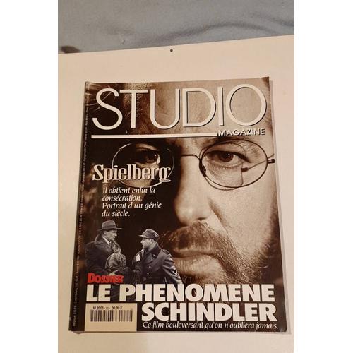 Studio Magazine Numéro 85 D'avril 1994 Spécial Spielberg La Liste De Schindler