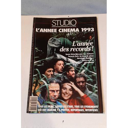 Studio Magazine Hors Série Numéro 3 L'année Cinéma 1993 L'année Des Records