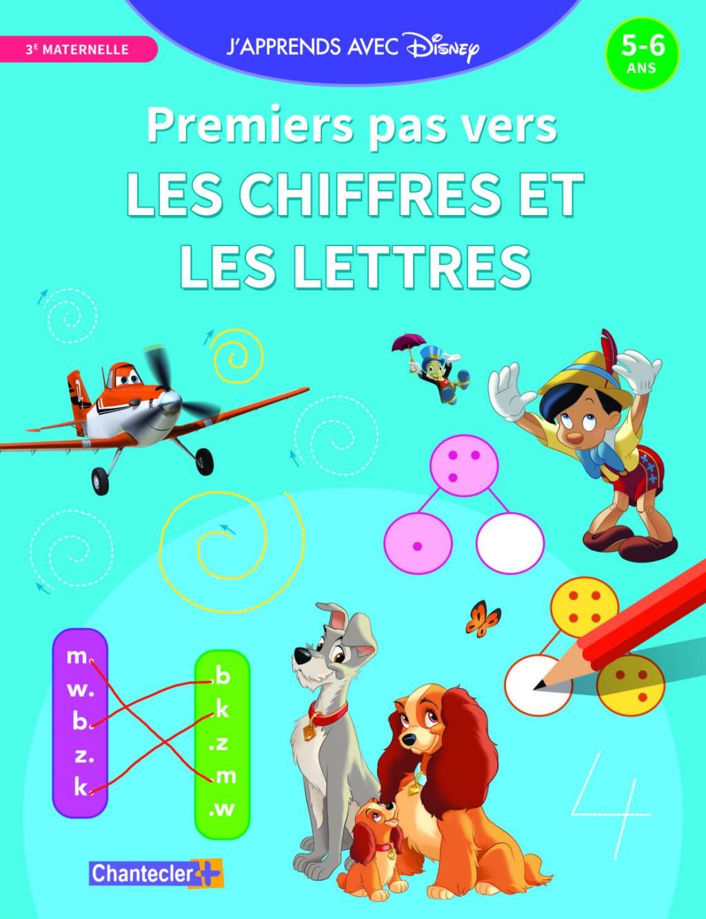 Disney - Princesses Mon cahier effaçable - J'écris les lettres