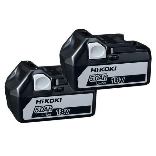 HiKOKI 2x Batterie 18V BSL1850x2 - 336385