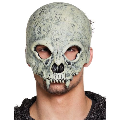 Demi-Masque Crâne Monstre Taille Unique