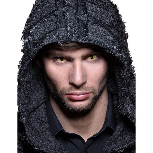 Lentilles De Contact Sans Correction Fantaisie Oeil Serpent 3 Mois Adulte