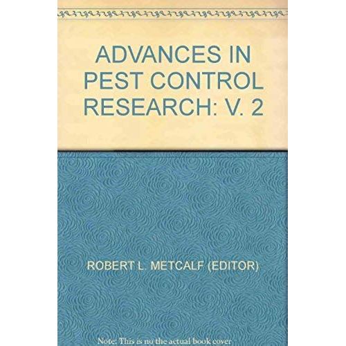 Advances In Pest Control Research Vol. 1