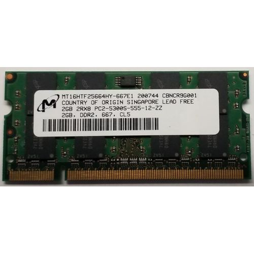 Barette Memoire 2Gb - DDR2