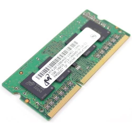 Micron 1GB PC3-10600 DDR3-1333MHz Non-ECC Unbuffered CL9 MT4JSF12864HZ-1G4D1