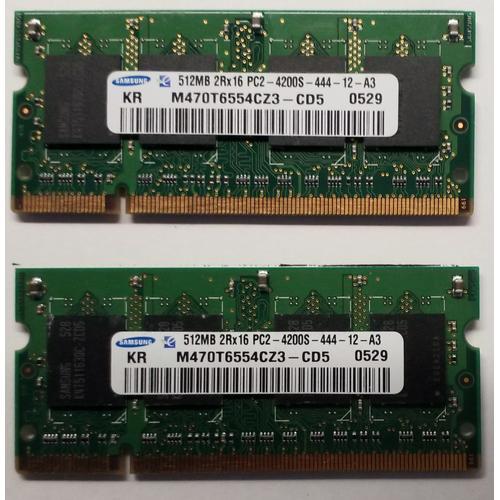 Barette mémoire 1GB - DDR2
