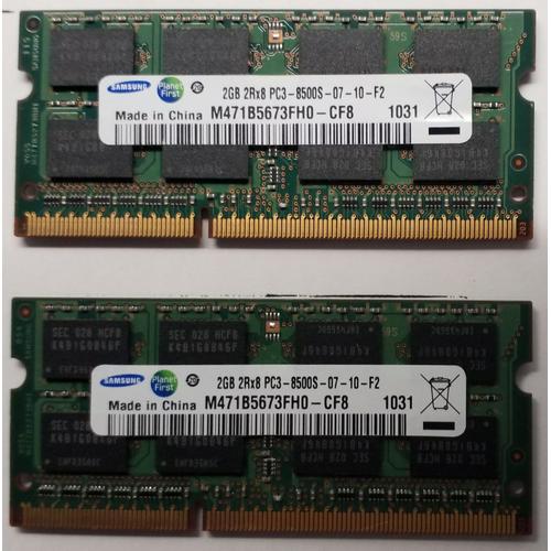 Barette memoire 4GB - DDR3