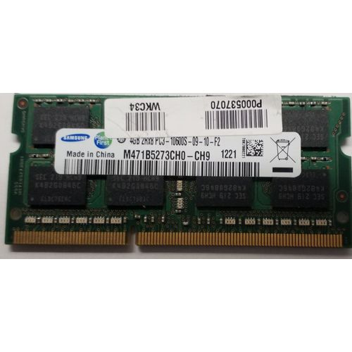 Barette mémoire 4GB - DDR3