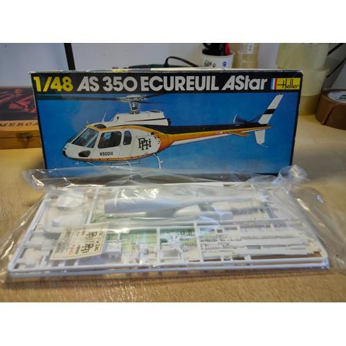 Maquette Hélicoptère Heller 1/48 : As 350 Ecureuil Astar-Heller