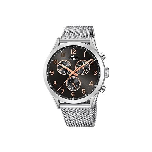 Lotus Montre Homme Chrono Acier Milanais 18637/4