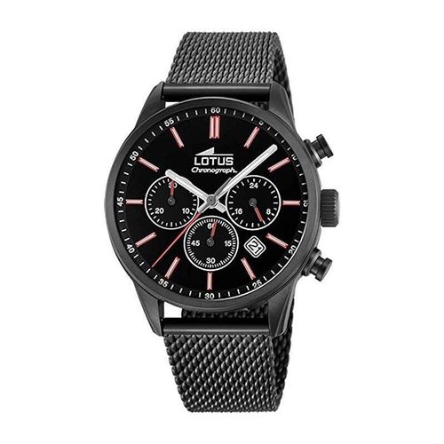 Lotus Montre Homme Chrono Acier Milanais 18700/1