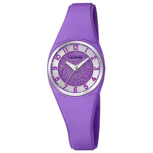 Calypso Trendy Montre Femme Cadran Violet Bracelet Silicone Violet-K5752/4