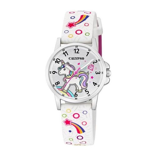 Calypso Nina Montre Junior Bracelet Résine Blanche K5776/4