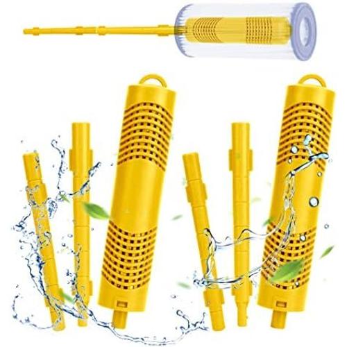 Filtre Durable Cartouche Filtre de Piscine Pièces Minérales pour Spa et Jacuzzi Piscine et Spa Filtre Spa Filtre Piscine Filtre Bâtons 3 Pack Jaune