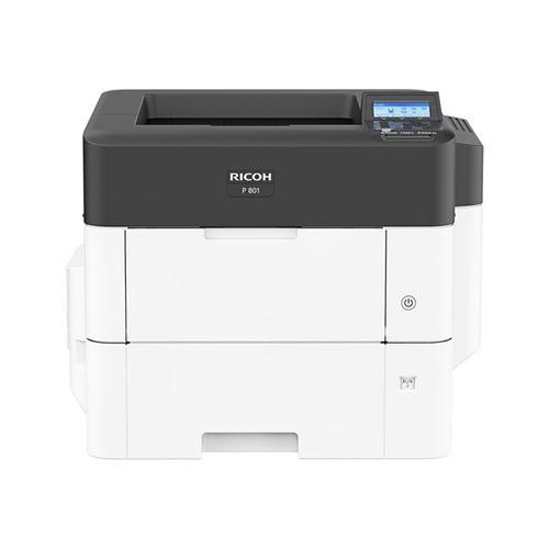 Ricoh 801 - Imprimante - Noir et blanc - Recto-verso - laser - A4/Letter - 1200 x 1200 ppp - jusqu'à 62 ppm - capacité : 600 feuilles - USB 2.0, Gigabit LAN