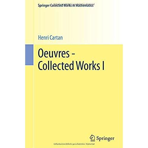 Oeuvres - Collected Works I