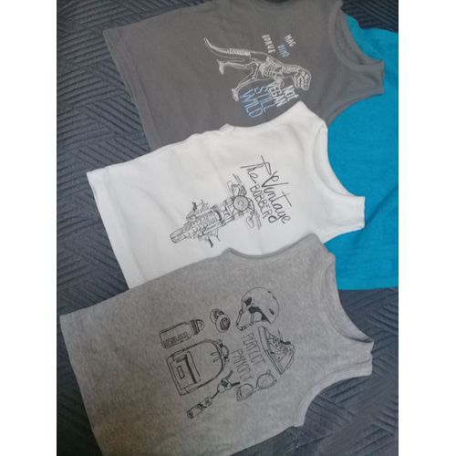 Tee-Shirt 4 Ans Sans Manche