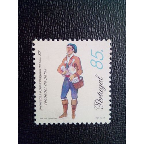Timbre Portugal Yt 2219 Vendeur D'oie 1998 ( 011012 )