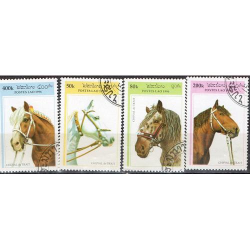 Laos Timbres Animaux