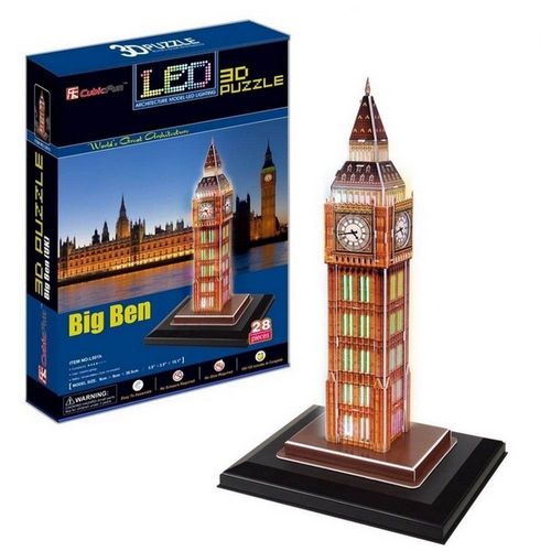 Puzzle 3d Big Ben Lumineux Maquette Led Londres