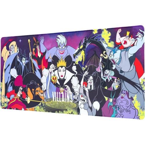 Les Vilains Les Vilains - Tapis de Souris XXL Les Vilains de Disney - Tapis de Bureau 80 x 35 cm | sous Main Bureau"," Tapis