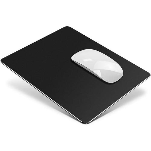 Noir Noir Tapis de Souris Rigide Tapis Souris Mac Design Double Face Lisse et Ultra Mince"," M¿¿tal Aluminium Mouse Pad ¿¿tanche