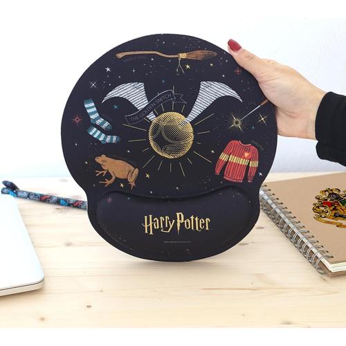 Harry Potter Harry Potter Harry Potter Tapis de Souris Ergonomique avec Design Snitch dor¿¿e"," Nimbus 2000 et Plus - Cadeaux Harry