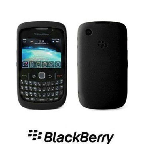 Housse Silicone Noire Origine Blackberry Curve 8520