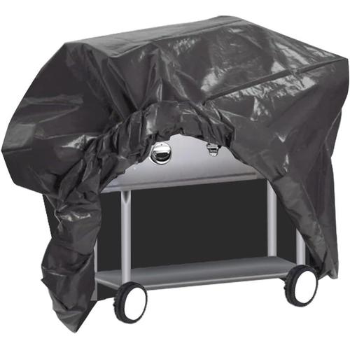 Noir",Vert Ram Grande housse de protection imperm¿¿able pour barbecue avec chariot, chariot, baril d'huile, barbecue vert," 145