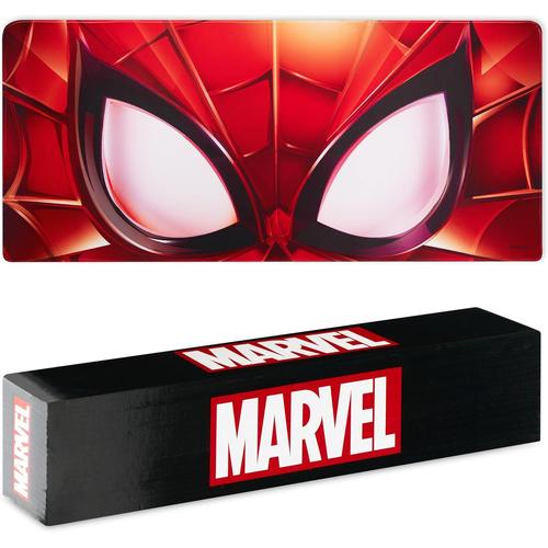 Rouge Spiderman Rouge Spiderman Tapis de Souris XL Dessous de Bureau Sous Main Mouse Pad 80x36 cm Accessoire de Bureau Avengers