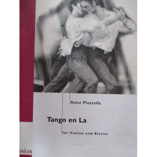 Tango En La Für Violine Und Klavier