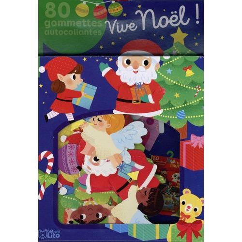 Vive Noël ! - 80 Gommettes Autocollantes