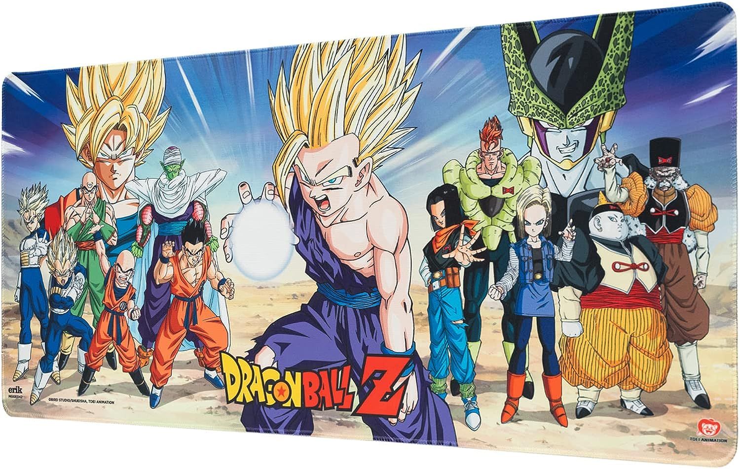 Dragon Ball Z Dragon Ball Z - Tapis de Souris XXL Dragon Ball Z - Tapis de Bureau 80 x 35 cm | Sous Main Bureau"," Tapis de Souris