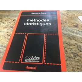 Methodes Statistiques Modules Economiques