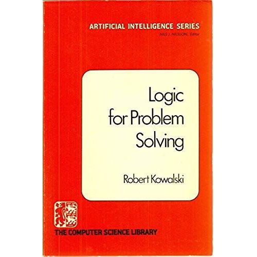 Logic For Problem Solving.