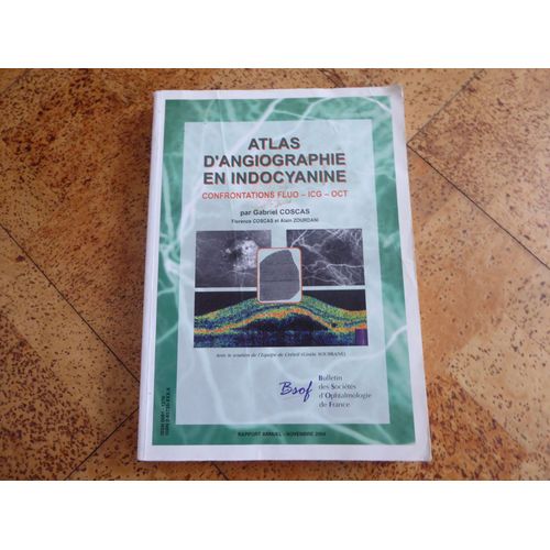 Atlas D'angiographie En Indocyanine