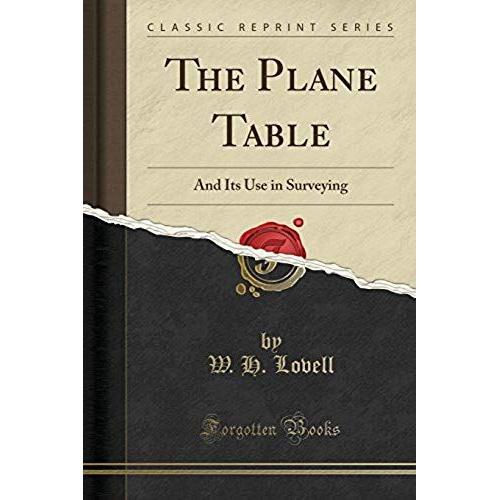 Lovell, W: Plane Table