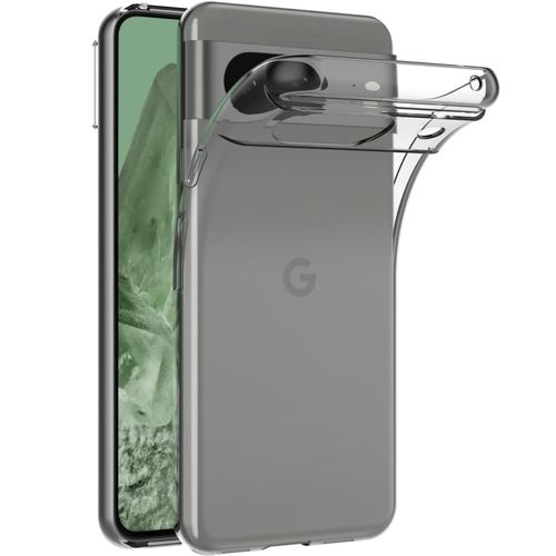 Coque Pour Google Pixel 8a - Silicone Gel Tpu Transparent Protection Souple Ultra Mince Phonillico®