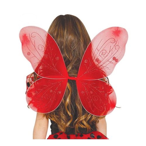 Ailes Rouges Pour Fille (Taille Sans Taille)
