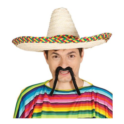 Chapeau De Paille Mexicain 50 Cm (Taille Unique)