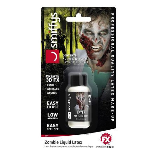 Blister En Latex Liquide Blanc Pour Zombie 28 Ml. (Taille Sans Taille)