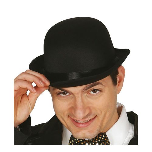 Chapeau Melon Noir (Taille Sans Taille)